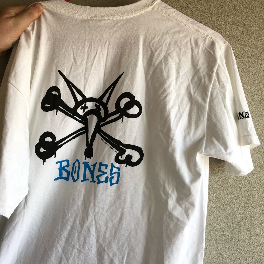 Bones skateboarding tee shirt